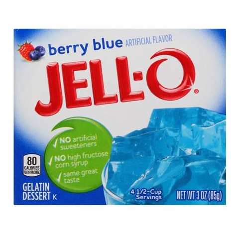 JELL-O Berry Blue Gelatin Dessert