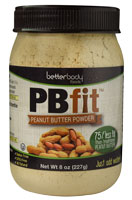 Better Body Foods PB Fit Peanut Butter Powder 8 oz