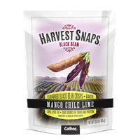 Calbee Harvest Snaps Black Bean Mango Chili Lime
