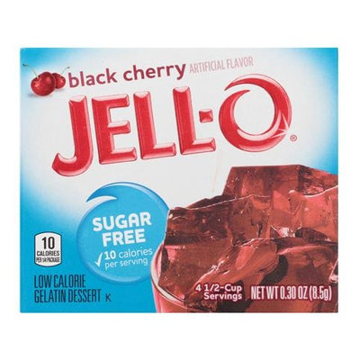 JELL-O Sugar Free Black Cherry Gelatin Dessert