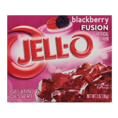 JELL-O Blackberry Fusion Gelatin Dessert