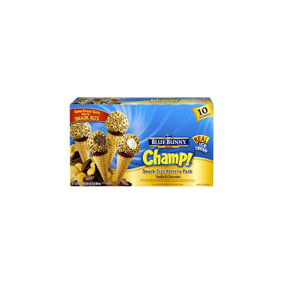 Blue Bunny Champ! Snack Size Variety Pack Vanilla & Chocolate