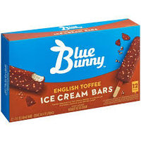 Blue Bunny English Toffee Ice Cream Bars