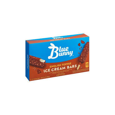 Blue Bunny English Toffee Ice Cream Bars