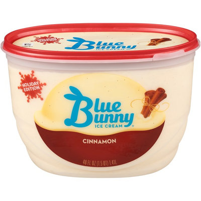 Blue Bunny Holiday Edition Ice Cream Cinnamon