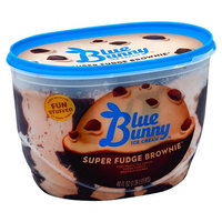 Blue Bunny Ice Cream Super Fudge Brownie