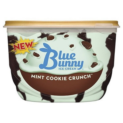 Blue Bunny New Ice Cream Mint Cookie Crunch