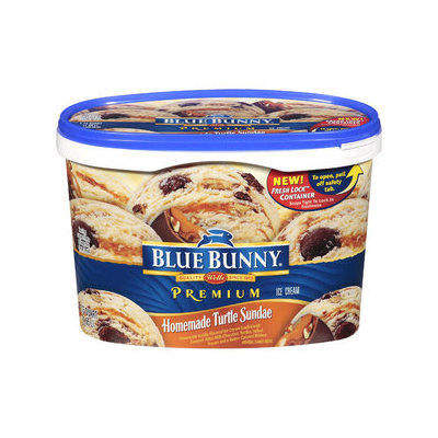 Blue Bunny Premium Ice Cream Homemade Turtle Sundae