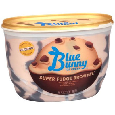 Blue Bunny Premium Ice Cream Super Fudge Brownie
