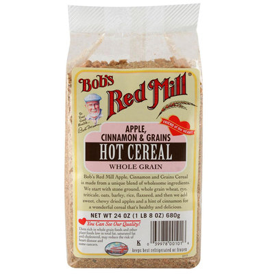 Bob's Red Mill Apple Cinnamon & Grains Hot Cereal Whole Grain
