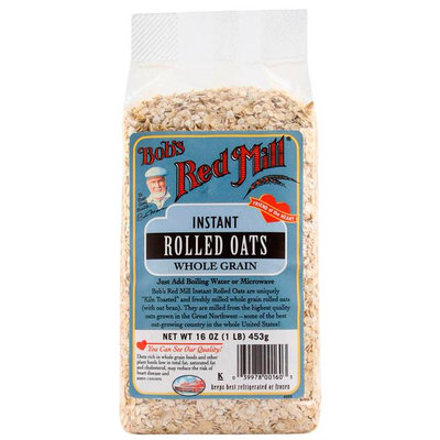Bob's Red Mill Instant Oats Rolled Whole Grain