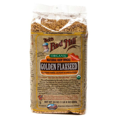 Bob's Red Mill Organic Natural Raw Whole Golden Flaxseeds