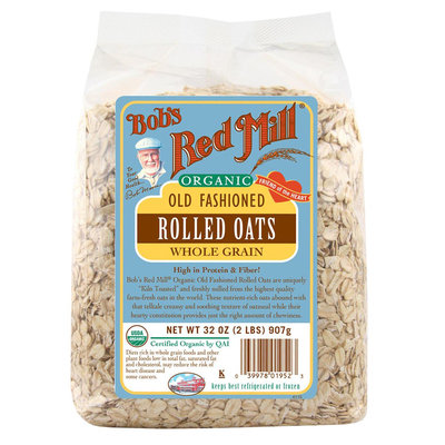 Bob's Red Mill Organic Old Fashioned Rolled Oats Whole Grain