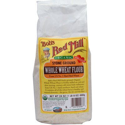 Bob's Red Mill Organic Stone Ground Whole Wheat Flour