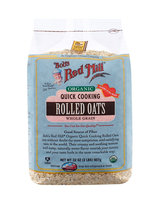Bob's Red Mill Quick Cooking Rolled Oats Whole Grain