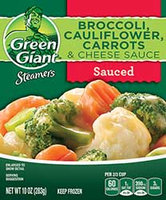 Green Giant® Steamers Broccoli, Cauliflower, Carrots & Cheese Sauce