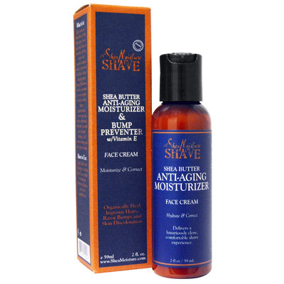 SheaMoisture Shea Butter Anti Aging Moisturizer & Bump Preventer Face Cream
