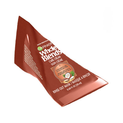 Garnier Whole Blends Care Cream Coconut Oil & Cocoa Butter Extracts Hair Mask