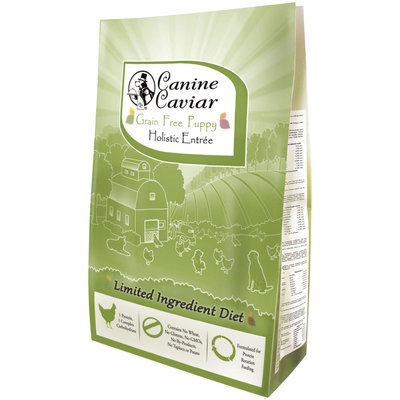 Canine Caviar Grain Free Puppy Holistic Entree - Chicken & Split Pea