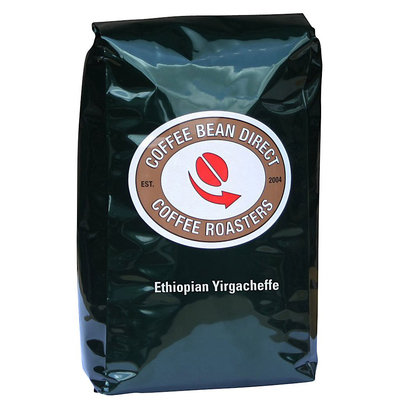 Coffee Bean Direct Green Ethiopian Yirgacheffe, Whole Bean