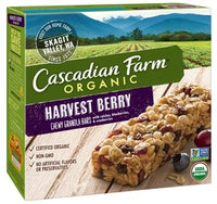 Cascadian Farm Organic Harvest Berry Chewy Granola Bars