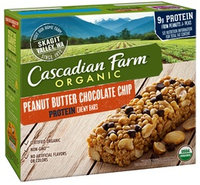 Cascadian Farm Organic Protein Peanut Butter Chocolate Chip Chewy Bars