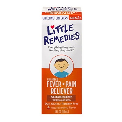 Little Remedies® Children's Fever & Pain Reliever, Cherry Flavor