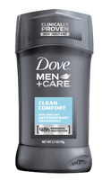 Dove Men+Care Clean Comfort Antiperspirant Stick