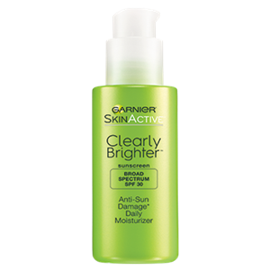 Garnier SkinActive Clearly Brighter SPF 30 Anti-Sun Damage Daily Moisturizer