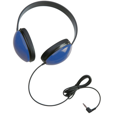 Califone International 2800BL Listening First Stereo Headphones Blue