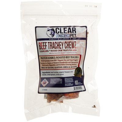 Clear Conscience Pet Trachey Chewz - Beef