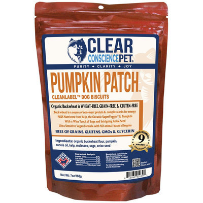 Clear Conscience Pet Clean Label Dog Treats - Pumpkin Patch