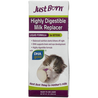 Farnam Just Born Milk Replacer Liquid Kitten Formula, 8 fl. oz.