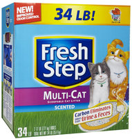 Fresh Step Multi-Cat Scented Litter