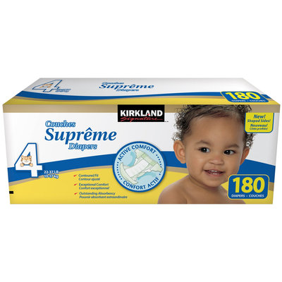 Kirkland Signature Diapers - 180 ct.