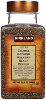 Kirkland Signature Coarse Ground Malabar Black Pepper, 12.7 oz