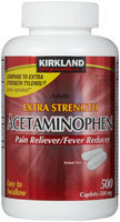 Kirkland Signature Extra Strength Acetaminophen 500mg Tablets