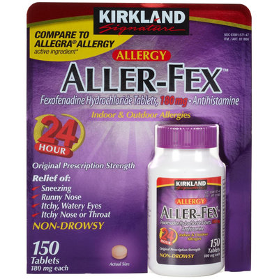 Kirkland Signature Aller-fex 180mg Tablets