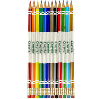 Crayola Erasable Colored Pencils, 12-Color Set