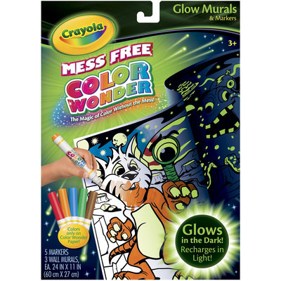 Crayola Color Wonder Glow Murals & Markers