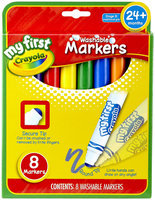 Crayola My First Crayola 8ct Broad Line Washable Markers