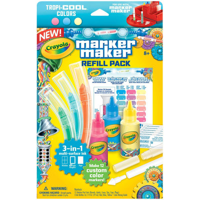 Crayola Marker Maker Refill, Pastel Colors - 1 ct.