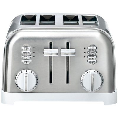 Cuisinart CPT-180 Toaster, 4-Slice Classic Brushed Chrome
