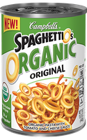 Campbell's SpaghettiOs Original Organic Pasta With Tomato and Cheese Sauce