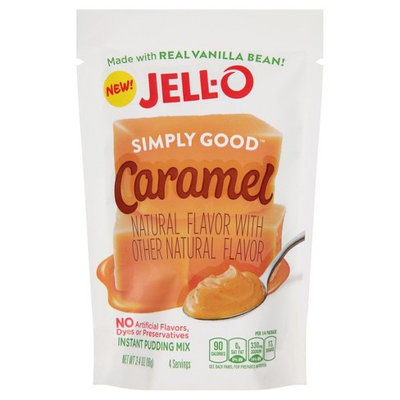 JELL-O Simply Good Caramel Instant Pudding Mix