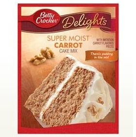 Betty Crocker™ Super Moist™ Delights Carrot Cake Mix
