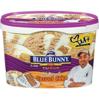 Blue Bunny Premium Ice Cream 24 Karat Carrot Cake