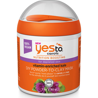 Yes To Carrots Vitamin-enriched Kale Diy Powder-to-clay Mask