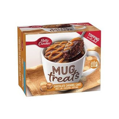 Betty Crocker™ Chocolate Caramel Cake Mix Mug Treats with Caramel Topping