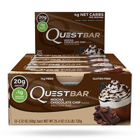 QUEST NUTRITION Mocha Chocolate Chip Protein Bar